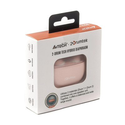 Bluetooth-гарнитура A4Tech B27 Baby Pink Bluetooth-гарнитура A4Tech B27 Baby Pink