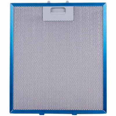 Фільтр жировий (металевий) для витяжки 267x305x9mm Gorenje 507602 (під защібки)