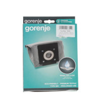 Gorenje 570742 Мішок тканинний + фільтр мотора (мікро) для пилососа Gorenje 570742 Мішок тканинний + фільтр мотора (мікро) для пилососа