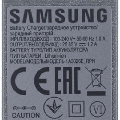 Адаптер для акумуляторного пилососа Samsung DJ44-00007C 100-240V 25.85V 1.2A Адаптер для акумуляторного пилососа Samsung DJ44-00007C 100-240V 25.85V 1.2A