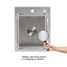 Мийка для кухні інтегрована Lidz Handmade H4050 (LDH4050BRU39258) Brushed Steel 3,0/1,0 мм Мийка для кухні інтегрована Lidz Handmade H4050 (LDH4050BRU39258) Brushed Steel 3,0/1,0 мм