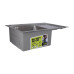 Мойка для кухни интегрированная Lidz Handmade H6350R крыло справа (LDH6350BRUR45587) Brushed Steel 3,0/1,0 мм Мойка для кухни интегрированная Lidz Handmade H6350R крыло справа (LDH6350BRUR45587) Brushed Steel 3,0/1,0 мм