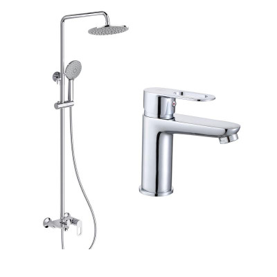 Набір змішувачів Latwa 001 + Latwa 1030 Chrome Набір змішувачів Latwa 001 + Latwa 1030 Chrome