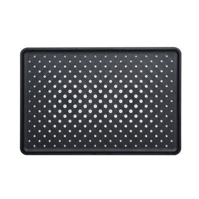 Лейка для верхнего душа Qtap Hlavova 280x190 мм прямоугольная QTHLA107BLM45947 Black Matt