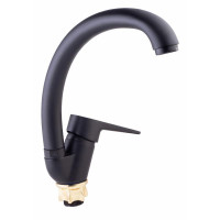 Змішувач для кухні Lidz Nicole 008F (k35) LDNIC008FBLA35181 Black Змішувач для кухні Lidz Nicole 008F (k35) LDNIC008FBLA35181 Black