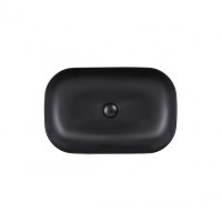 Раковина-чаша Qtap Robin 610х400х145 Matt black з донним клапаном QT132143PMBMB Раковина-чаша Qtap Robin 610х400х145 Matt black з донним клапаном QT132143PMBMB