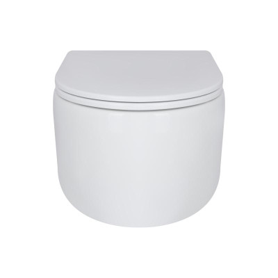 Унитаз подвесной Qtap Taurus безободковый с сиденьем Soft-close QT2433084EUQW Унитаз подвесной Qtap Taurus безободковый с сиденьем Soft-close QT2433084EUQW