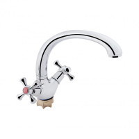 Змішувач для кухні Lidz Lamb 273F двохвентильний LDLAM273FCRM21890 Chrome Змішувач для кухні Lidz Lamb 273F двохвентильний LDLAM273FCRM21890 Chrome