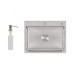 Мойка для кухни интегрированная Lidz Handmade H5845 (LDH5845BRU35384) Brushed Steel 3,0/0,8 мм Мойка для кухни интегрированная Lidz Handmade H5845 (LDH5845BRU35384) Brushed Steel 3,0/0,8 мм