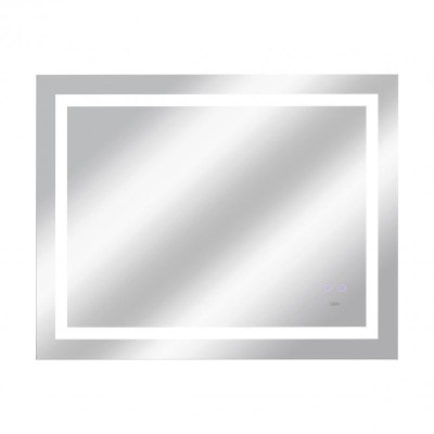 Дзеркало Qtap Mideya 900х700 з LED-підсвічуванням Touch, з антизапотіванням, з димером QT2078NCF9070W