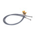 SD FORTE Шланг для воды, NYLON   М10*60 см длинный (пара)   SF390W60L