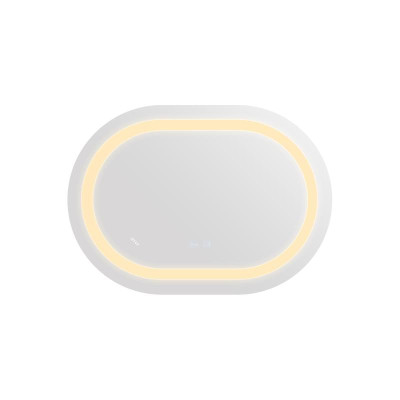 Зеркало Qtap Gemini 600х800 с LED-подсветкой Touch, с антизапотеванием, с диммером, рег. темп. цвета (3000-6500K) Reverse QT2578R6080