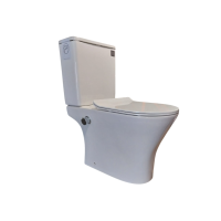 Унитаз-компакт ASIGNATURA Simple Bend Rimless с сиденьем, функцией биде и смесителем 37852505New