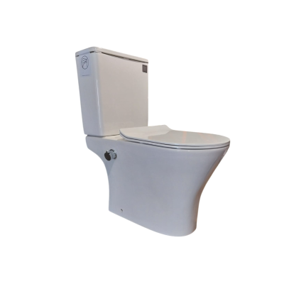 Унитаз-компакт ASIGNATURA Simple Bend Rimless с сиденьем, функцией биде и смесителем 37852505New Унитаз-компакт ASIGNATURA Simple Bend Rimless с сиденьем, функцией биде и смесителем 37852505New