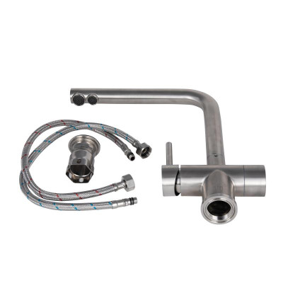 Змішувач для кухні Lidz Aria 020F1 (k35) LDARI020F1NKS43359 Nickel Змішувач для кухні Lidz Aria 020F1 (k35) LDARI020F1NKS43359 Nickel