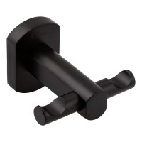 Крючок Qtap Liberty двойной QTLIBBLM1154 Black Крючок Qtap Liberty двойной QTLIBBLM1154 Black