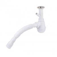 Сифон для кухонної мийки Lidz (WHI) 60 05 M002 00 з відводом для пральної машини (вихід 40/50 мм) Сифон для кухонної мийки Lidz (WHI) 60 05 M002 00 з відводом для пральної машини (вихід 40/50 мм)