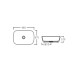 Раковина-чаша Qtap Aquarius 465x375x120 White QT21116302W