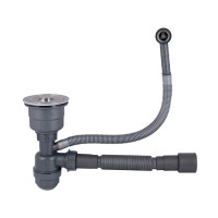 Сифон для кухонной мойки Lidz LK17, выпуск 115 мм, колбовый с круглым переливом (выход гофра 40/50мм) (LDLK17SS46398) Сифон для кухонной мойки Lidz LK17, выпуск 115 мм, колбовый с круглым переливом (выход гофра 40/50мм) (LDLK17SS46398)