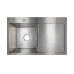 Мойка для кухни интегрированная Lidz Handmade H7849R крыло справа (LDH7849BRUR45591) Brushed Steel 3,0/1,0 мм Мойка для кухни интегрированная Lidz Handmade H7849R крыло справа (LDH7849BRUR45591) Brushed Steel 3,0/1,0 мм