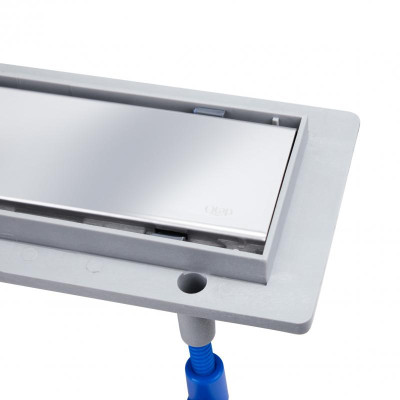 Трап Qtap Dry Tile304-600 лінійний з сухим закривом під плитку 600 мм Трап Qtap Dry Tile304-600 лінійний з сухим закривом під плитку 600 мм