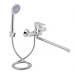 Смеситель для ванны Lidz Nicole 005 с поворотным изливом (c душевым гарнитуром) (k35) LDNIC005CRM22140 Chrome Смеситель для ванны Lidz Nicole 005 с поворотным изливом (c душевым гарнитуром) (k35) LDNIC005CRM22140 Chrome
