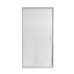 Душові двері в нішу Qtap Taurus CRM209-1.C6 90-100x200 см, скло Clear 6 мм, покриття CalcLess