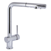 Змішувач для кухні Qtap Rozcesti з висувним виливом з підключенням для питної води QTROZ367CRM45941 Chrome Змішувач для кухні Qtap Rozcesti з висувним виливом з підключенням для питної води QTROZ367CRM45941 Chrome