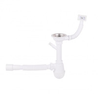 Сифон для кухонной мойки Lidz (WHI) 60 05 M002 01 EURO с отводом для стиральной машины (выход 50 мм) Сифон для кухонной мойки Lidz (WHI) 60 05 M002 01 EURO с отводом для стиральной машины (выход 50 мм)