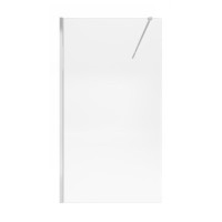 Душова перегородка Qtap Walk-In Standard CRM2011.C8 110х200 см, скло Clear 8 мм, покриття CalcLess Душова перегородка Qtap Walk-In Standard CRM2011.C8 110х200 см, скло Clear 8 мм, покриття CalcLess