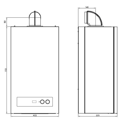 Котел газовый Airfel DigiFEL DUO 24 кВт двухконтурный (2018) Котел газовый Airfel DigiFEL DUO 24 кВт двухконтурный (2018)