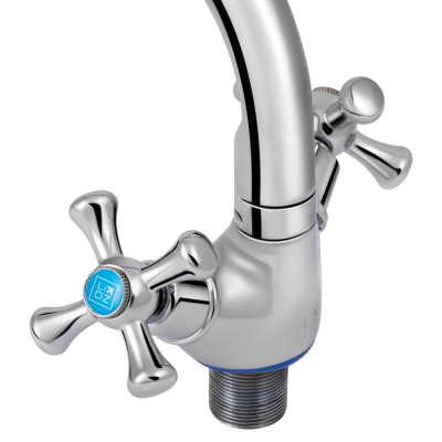 Смеситель для кухни Lidz Lamb 276F двухвентильный LDLAM276FCRM22019 Chrome Смеситель для кухни Lidz Lamb 276F двухвентильный LDLAM276FCRM22019 Chrome