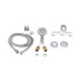 Змішувач для душу Lidz Latwa 010 (з душовим гарнітуром) (k40) LDLAT010WHI45426 White Змішувач для душу Lidz Latwa 010 (з душовим гарнітуром) (k40) LDLAT010WHI45426 White