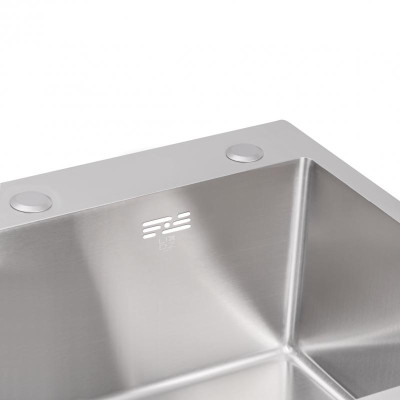 Мойка для кухни интегрированная Lidz Handmade H5845 (LDH5845BRU35384) Brushed Steel 3,0/0,8 мм Мойка для кухни интегрированная Lidz Handmade H5845 (LDH5845BRU35384) Brushed Steel 3,0/0,8 мм