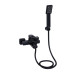 Смеситель для ванны Lidz Wawel 006 (c душевым гарнитуром) (k35) LDWAW006BLA45393 Black Смеситель для ванны Lidz Wawel 006 (c душевым гарнитуром) (k35) LDWAW006BLA45393 Black