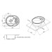 Кухонная мойка Lidz 5745 0,8 мм Micro Decor (LIDZ5745MDEC) Кухонная мойка Lidz 5745 0,8 мм Micro Decor (LIDZ5745MDEC)