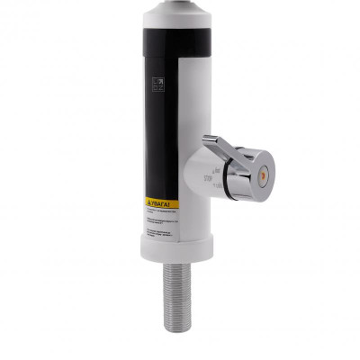 Проточный кран-водонагреватель кухонный для кухни Lidz Warm 061 LDWAR061WCR35431 White / Chrome Проточный кран-водонагреватель кухонный для кухни Lidz Warm 061 LDWAR061WCR35431 White / Chrome