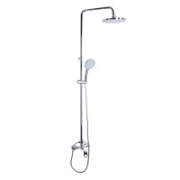 Душова система для душу Qtap Jay на два споживача QTJAY110CRM45544 Chrome Душова система для душу Qtap Jay на два споживача QTJAY110CRM45544 Chrome