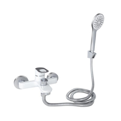 Смеситель для ванны Lidz Latwa 006 (c душевым гарнитуром) (k35) LDLAT006WHI45424 White Смеситель для ванны Lidz Latwa 006 (c душевым гарнитуром) (k35) LDLAT006WHI45424 White