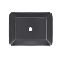 Раковина-чаша Qtap Tern 480х370х135 Matt black QT176069MB