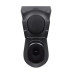 Унітаз підлоговий Qtap Scorpio Ultra Quiet безобідковий з сидінням Soft-close MATT BLACK QT14226088AMB
