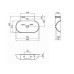 Раковина Qtap Cardinal 565х400х130 White QT0411K177WN