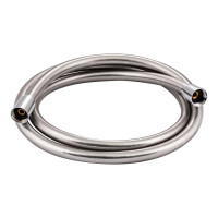 Шланг для ручного душу Qtap Hadice 1600 мм QTHADPVC160C Chrome Шланг для ручного душу Qtap Hadice 1600 мм QTHADPVC160C Chrome