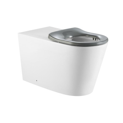 Унитаз напольный Qtap Freedom инклюзивный безбачковый Rimless безободковый с сиденьем Soft-close WHITE QT22223368W Унитаз напольный Qtap Freedom инклюзивный безбачковый Rimless безободковый с сиденьем Soft-close WHITE QT22223368W