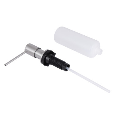 Дозатор для моющего средства Lidz LK118 круглый Brushed Steel (LDLK118BRU46400) Дозатор для моющего средства Lidz LK118 круглый Brushed Steel (LDLK118BRU46400)