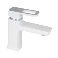 Смеситель для раковины Lidz Wawel 001 (k35) LDWAW001WHI45397 White Смеситель для раковины Lidz Wawel 001 (k35) LDWAW001WHI45397 White