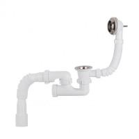 Сифон для ванны Lidz (WHI) 60 03 V002 00 с ревизией (выход 50 мм) Сифон для ванны Lidz (WHI) 60 03 V002 00 с ревизией (выход 50 мм)