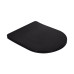 Унітаз підлоговий Qtap Scorpio Ultra Quiet безобідковий з сидінням Soft-close MATT BLACK QT14226088AMB