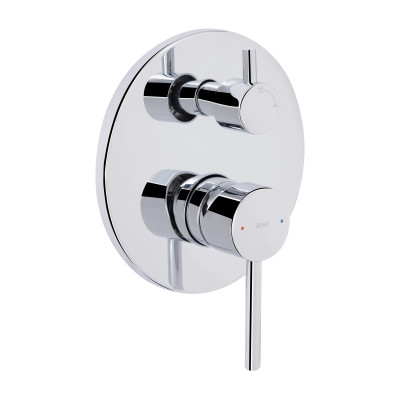 Душевая система универсальная Qtap Scorpio скрытого монтажа на два потребителя QTSCO113CRM45896 Chrome Душевая система универсальная Qtap Scorpio скрытого монтажа на два потребителя QTSCO113CRM45896 Chrome