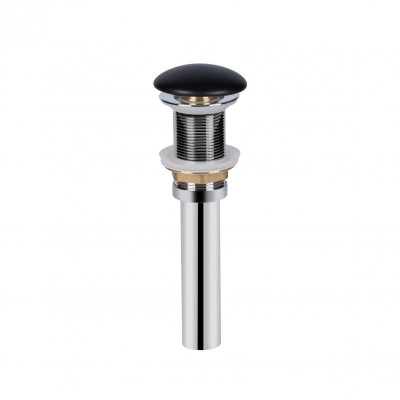 Раковина-чаша Qtap Robin 610х400х145 Matt black з донним клапаном QT132143PMBMB Раковина-чаша Qtap Robin 610х400х145 Matt black з донним клапаном QT132143PMBMB